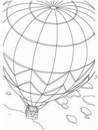 Balão de ar grande