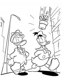 Gastão e Pato Donald