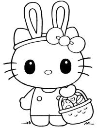 Hello Kitty Coelhinha da Páscoa
