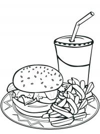 Menu hambúrguer