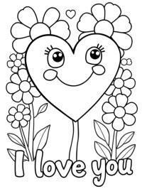 Coração "I Love You"