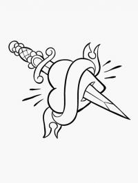 Tatuagem de coração