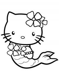 Hello Kitty sereia