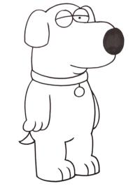 Cão Brian Griffin (Uma Família da Pesada)