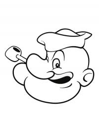 Cabeça do Popeye
