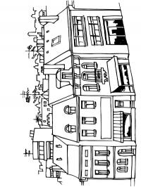 Casas na cidade