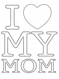 Eu amo minha mãe