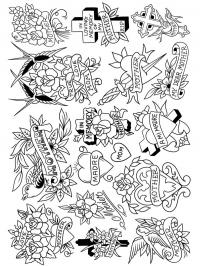 Tatuagem “Eu amo a mamãe”