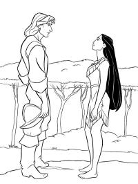 John Smith e Pocahontas