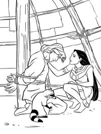 John Smith, Pocahontas e Meeko