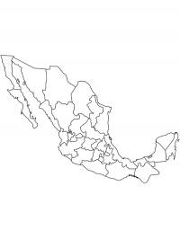 Mapa do México