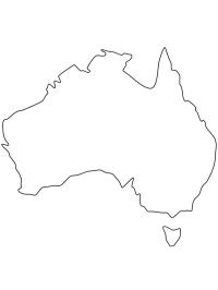 Mapa da Austrália