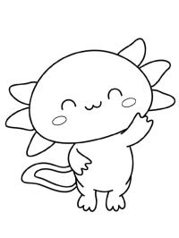 Axolote Kawaii