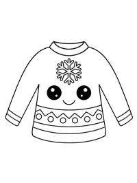 Suéter de Natal kawaii