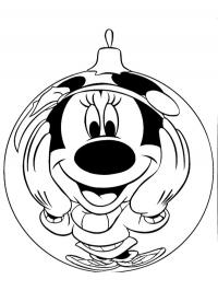 Bola de Natal do Mickey Mouse