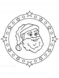 Mandala do Papai Noel