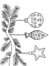 Bolas de Natal tradicionais