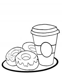 Café e donuts