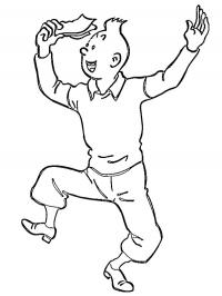 Tin Tin está feliz