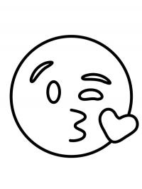 Emoji de beijo