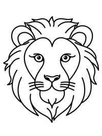 Rosto de leão