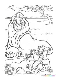 O Rei Leão: Mufasa e Simba