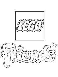 Logotipo Lego Friends