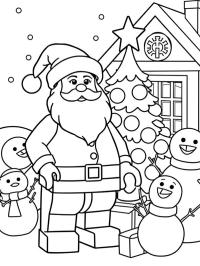 Papai Noel da LEGO