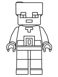 Boneco LEGO Minecraft