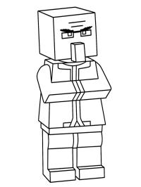 Aldeão LEGO Minecraft
