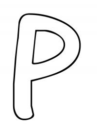 Letra P