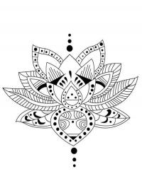 Tatuagem de lótus