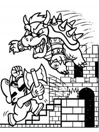 Mario e o inimigo