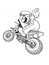 Mario na moto