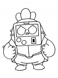 Spike Mascarado (8-Bit) (Brawl Stars)