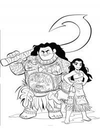 Maui e Moana