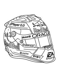 Capacete do Max Verstappen