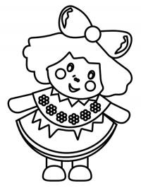 Boneca de menina