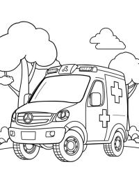 Ambulância da Mercedes