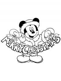 Feliz Natal Mickey Mouse