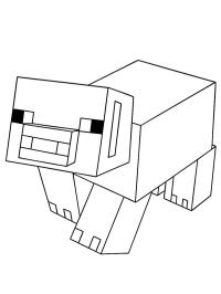Porco do Minecraft