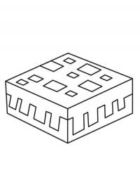 Bolo de Minecraft