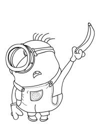 Minion com banana