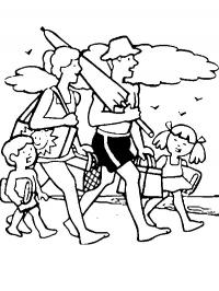 Indo para a praia