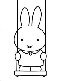 Miffy no balanço