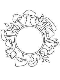 Mandala de cogumelo