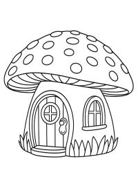 Casa de cogumelo