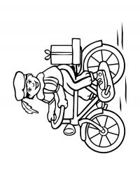 Pedrinho na bicicleta