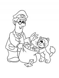Pat Clifton e Jess o gato