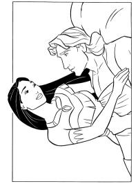Pocahontas e John Smith
